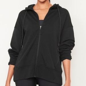 Dynamic fleece zip hoodie for women